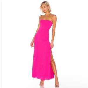 Addison Maxi dress in pink Superdown Revolve